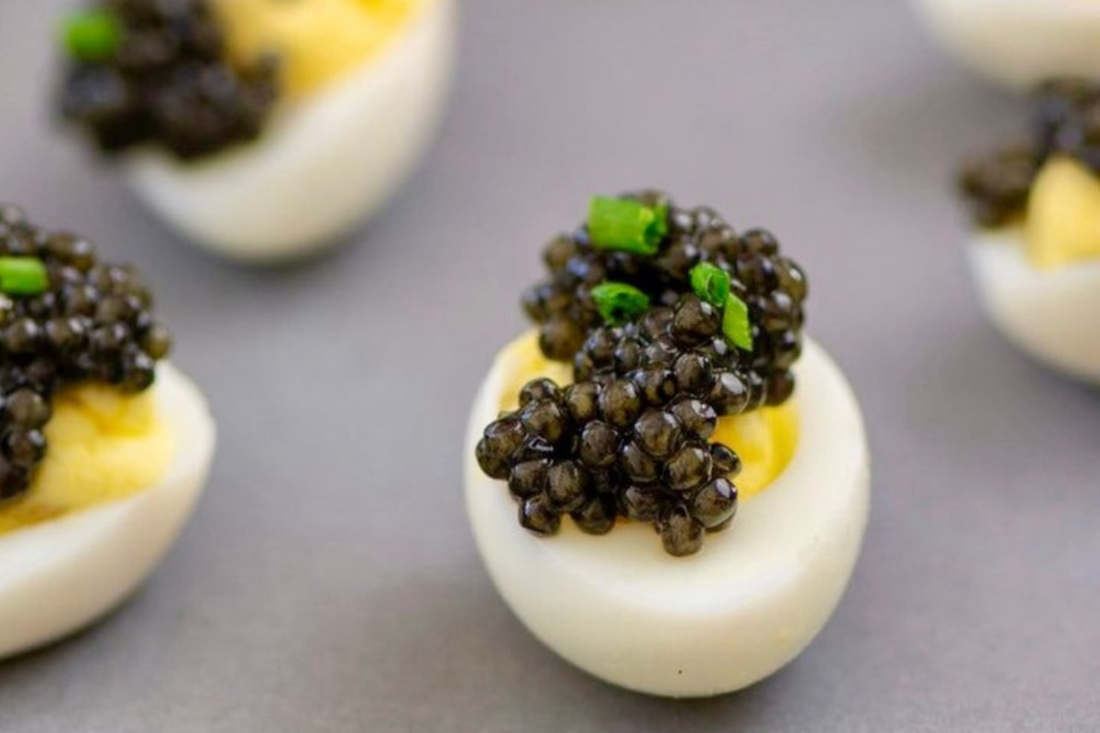 Not your average picnic egg.